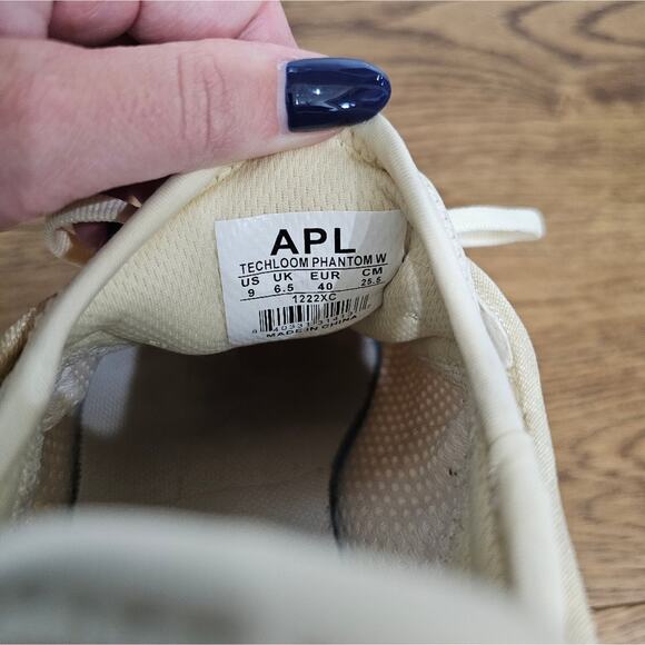 APL Women's Butter Yellow Techloom Phantom Sneakers - Picture 7 of 12